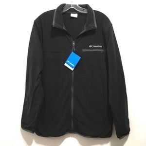 🆕 Columbia Men's Black Zip Up Sweater